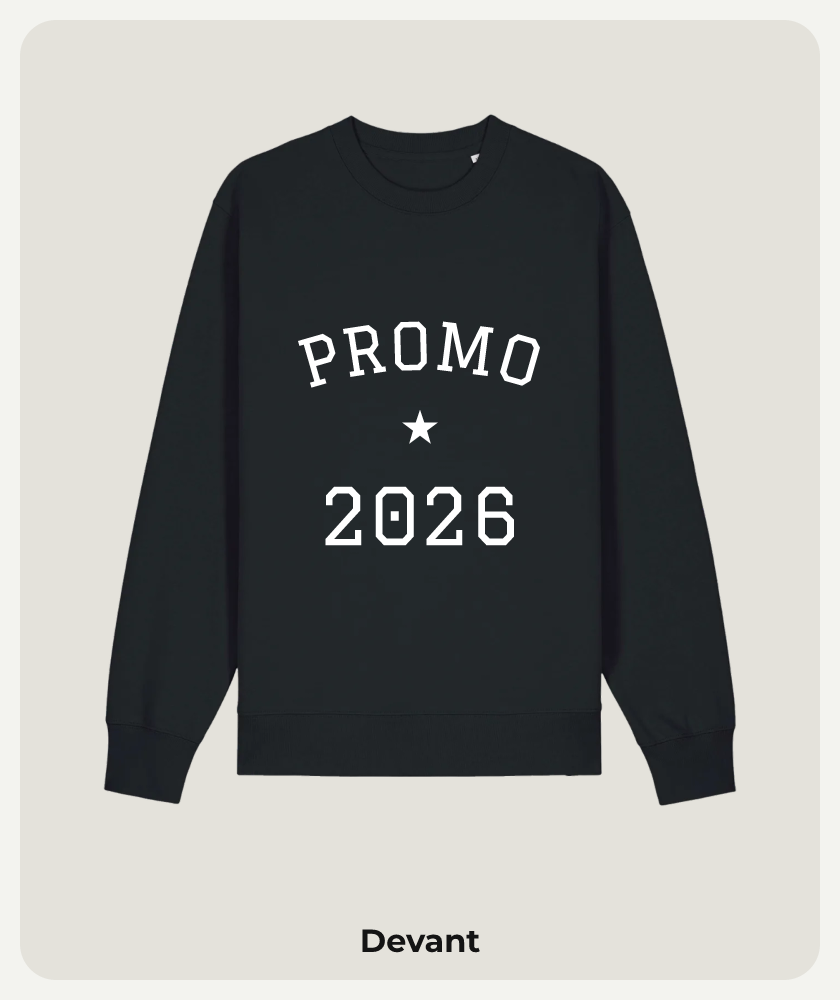 Aperçu du modèle Promo étudiante
